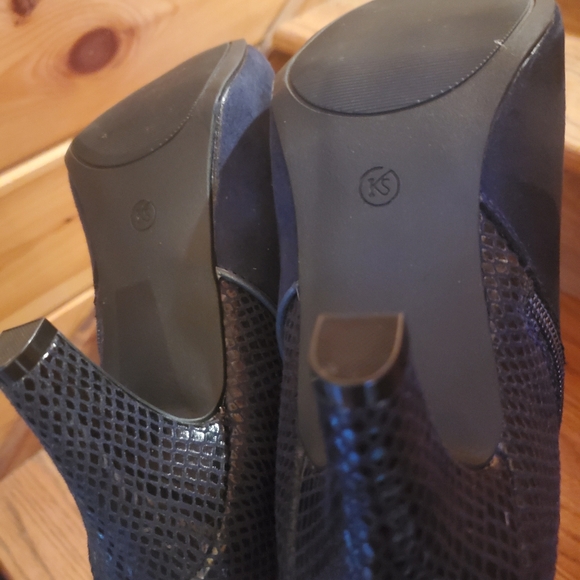 Karen Scott Women's Vanni Ankle Booties Blue Size 6